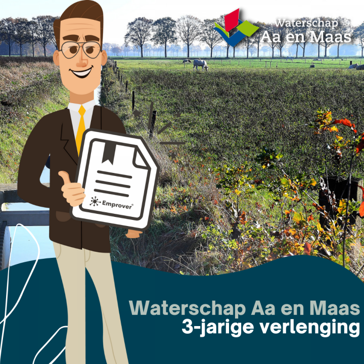 Waterschap Aa en Maas verlenging